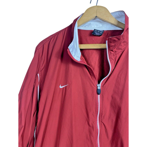 OU Windbreaker Jacket Size XL Mens Vintage Team Nike Oklahoma Sooners Full Zip - Picture 6 of 10